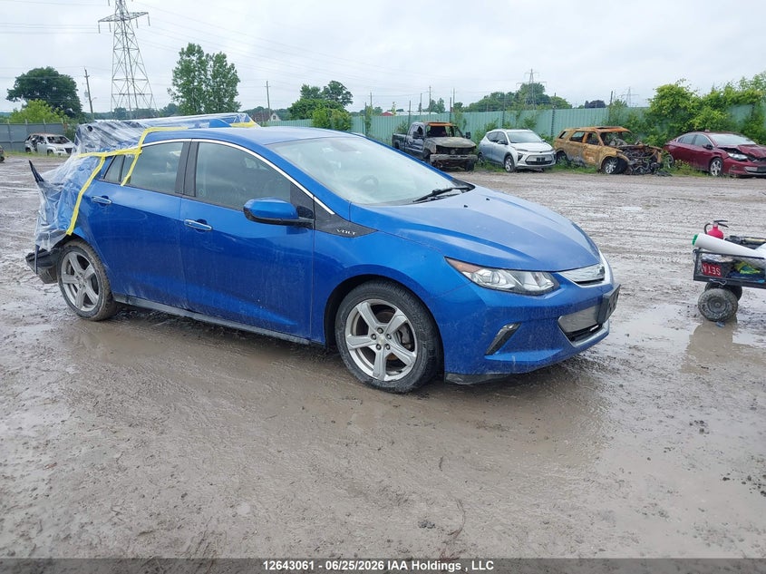 2018 Chevrolet Volt Lt VIN: 1G1RA6S59JU126697 Lot: 12643061