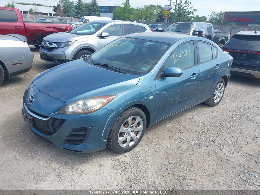 2010 Mazda 3, Left Side, IAAI, VIN JM1BL1SF1A1125642 — photo 2