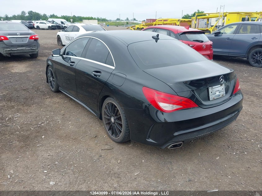Vin: wddsj4eb5fn166667, lot: 3044211, mercedes-benz cla 250 20153