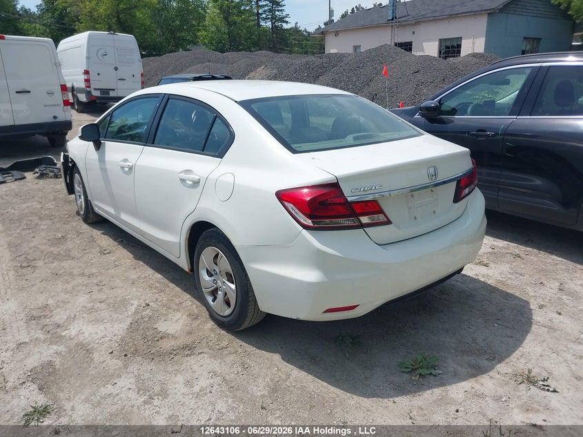 Vin: 2hgfb2f45dh105257, lot: 3044218, honda civic lx 20133