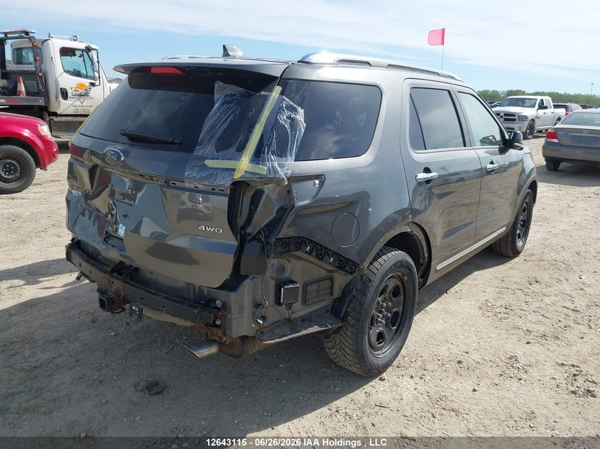 Vin: 1fm5k8f8xhge06510, lot: 3044227, ford explorer limited 20174