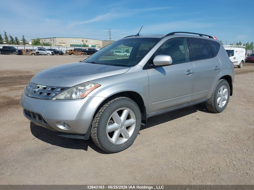 2004 Nissan Murano, Rear, IAAI, VIN JN8AZ08W84W338787 — photo 2