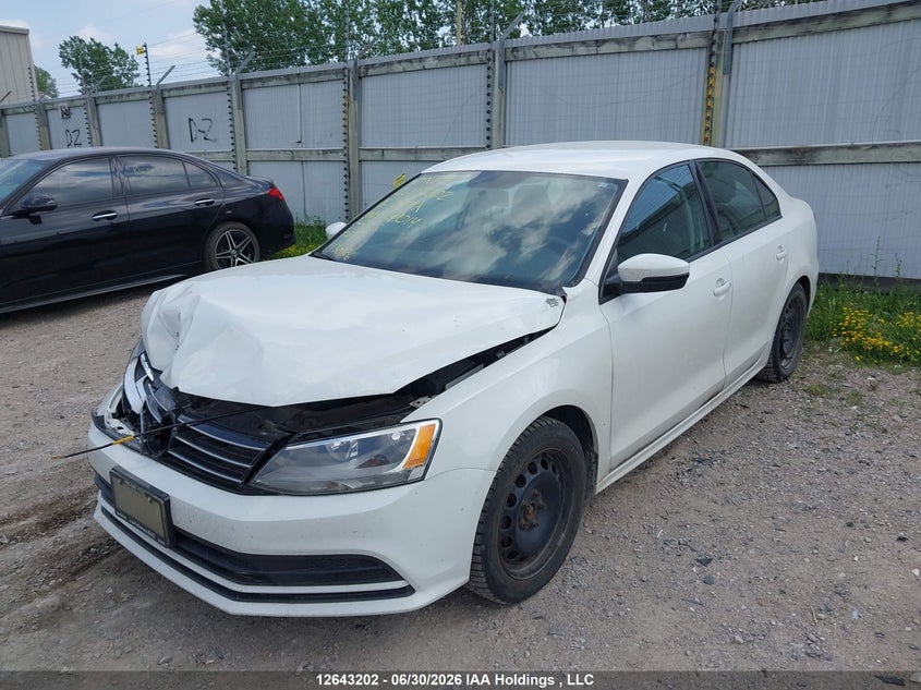 2016 Volkswagen Jetta, Удар спереду, IAAI, VIN 3VW267AJ4GM364014 — фото 2