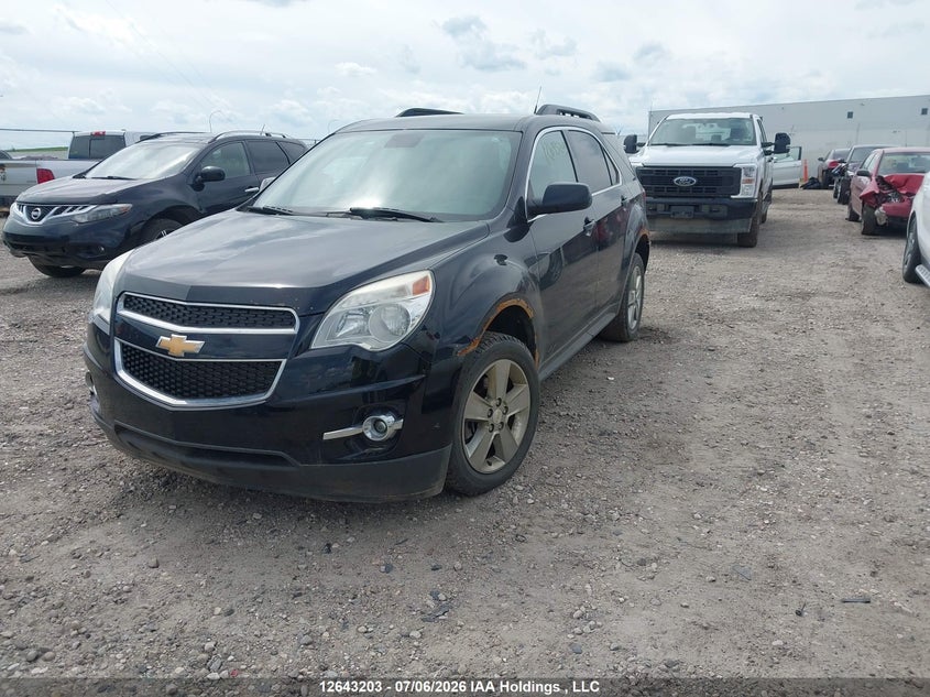 2012 Chevrolet Equinox, Удар сзади, IAAI, VIN 2GNFLEEKXC6146837 — фото 2