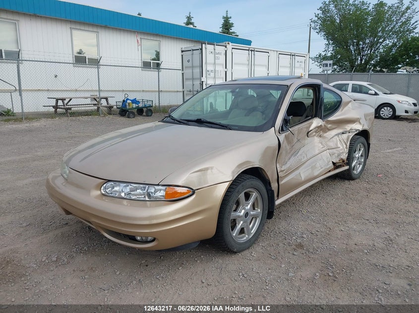 2003 Oldsmobile Alero, Left Side, IAAI, VIN 1G3NF12E73C262832 — photo 2