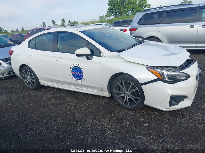 2017 Subaru Impreza Premium Plus VIN: 4S3GKAF65H3614823 Lot: 12643226