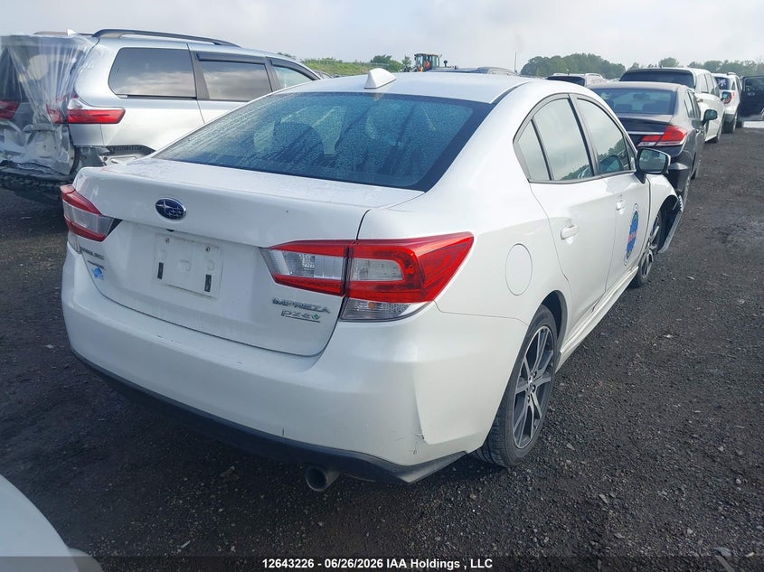 2017 Subaru Impreza Premium Plus VIN: 4S3GKAF65H3614823 Lot: 12643226