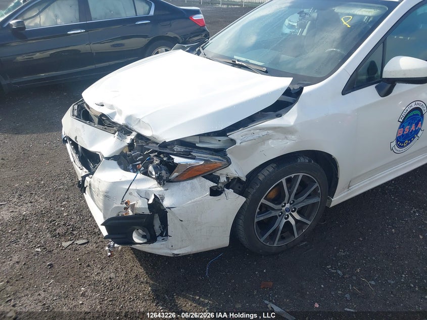 2017 Subaru Impreza Premium Plus VIN: 4S3GKAF65H3614823 Lot: 12643226