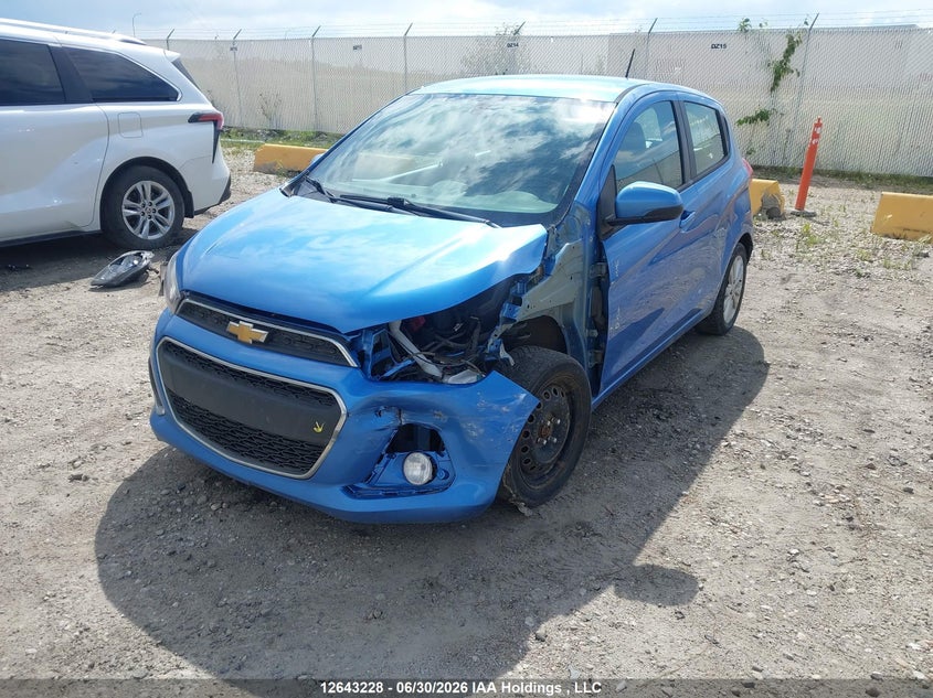 2016 Chevrolet Spark, Удар спереди, IAAI, VIN KL8CD6SAXGC619152 — фото 2