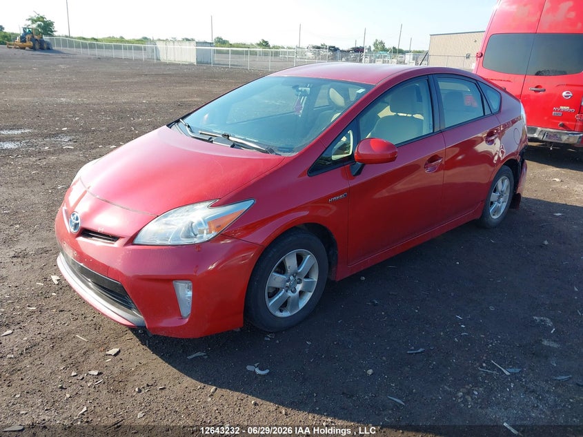 Vin: jtdkn3du7c1525290, lot: 3044353, toyota prius 20122