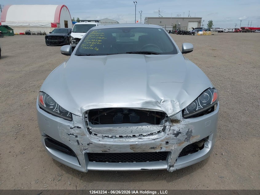 2015 JAGUAR XF SEDAN 3.0L V-6 DI, DOHC, VVT, SUPERCHARGER, 340HP