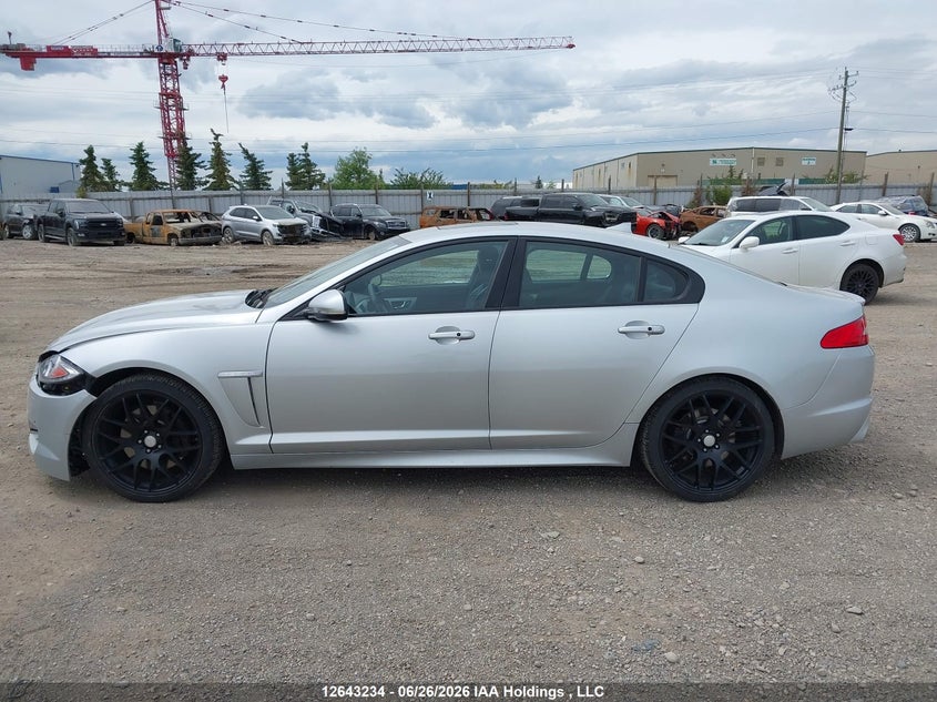2015 JAGUAR XF SEDAN 3.0L V-6 DI, DOHC, VVT, SUPERCHARGER, 340HP