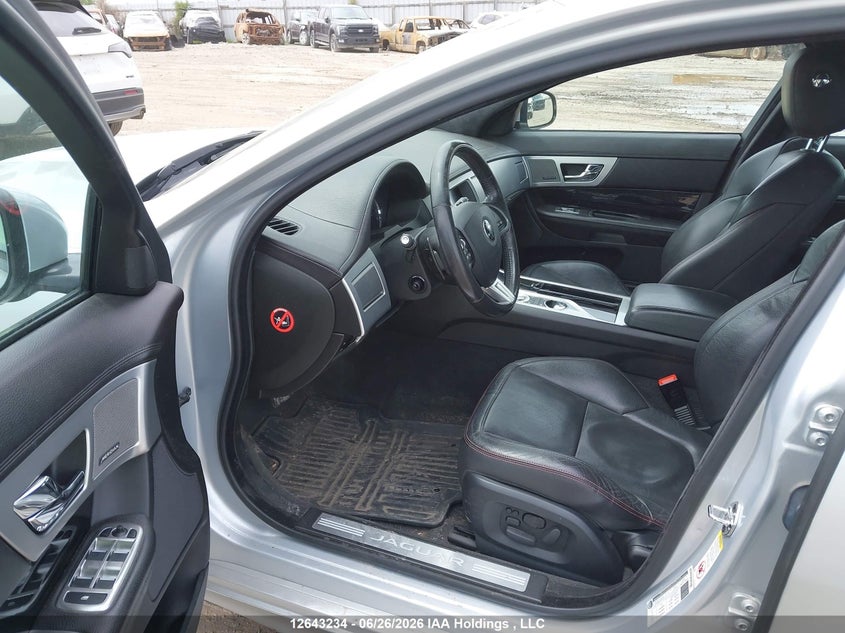 2015 JAGUAR XF SEDAN 3.0L V-6 DI, DOHC, VVT, SUPERCHARGER, 340HP