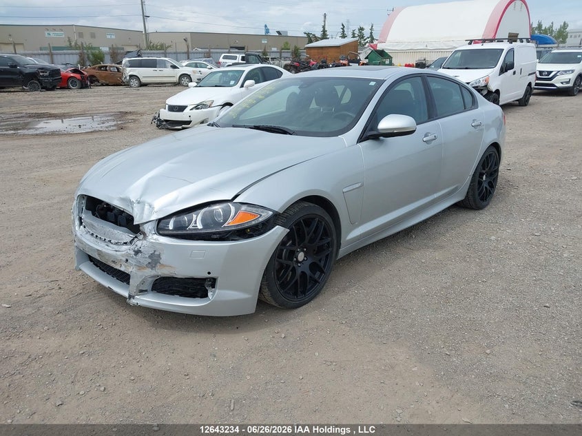 2015 JAGUAR XF SEDAN 3.0L V-6 DI, DOHC, VVT, SUPERCHARGER, 340HP