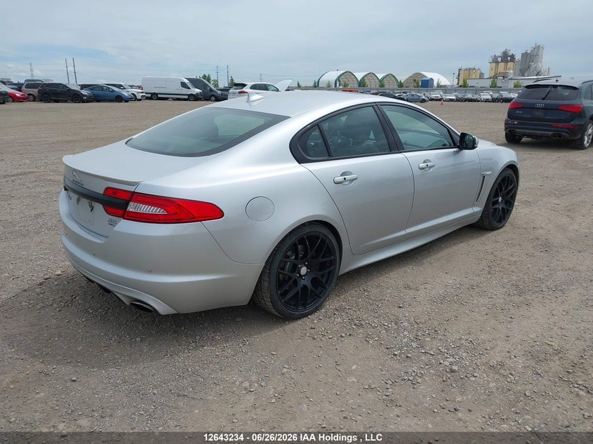 2015 JAGUAR XF SEDAN 3.0L V-6 DI, DOHC, VVT, SUPERCHARGER, 340HP