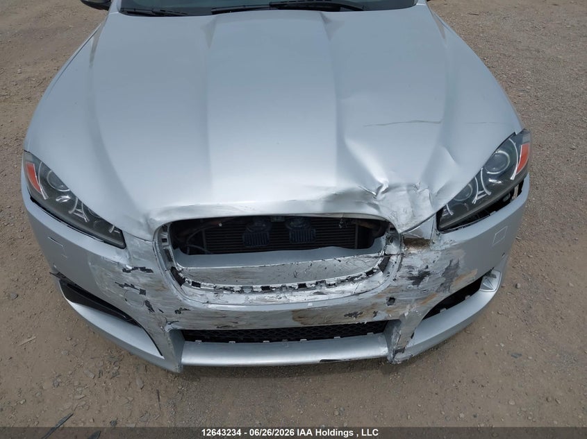 2015 JAGUAR XF SEDAN 3.0L V-6 DI, DOHC, VVT, SUPERCHARGER, 340HP