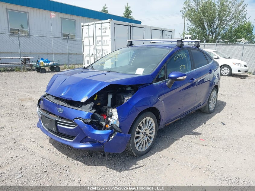 2015 Ford Fiesta, Front, IAAI, VIN 3FADP4CJ3FM168607 — photo 2