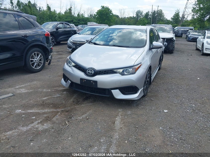 Vin: jtnkarje5gj502667, lot: 3044373, toyota scion im 20162