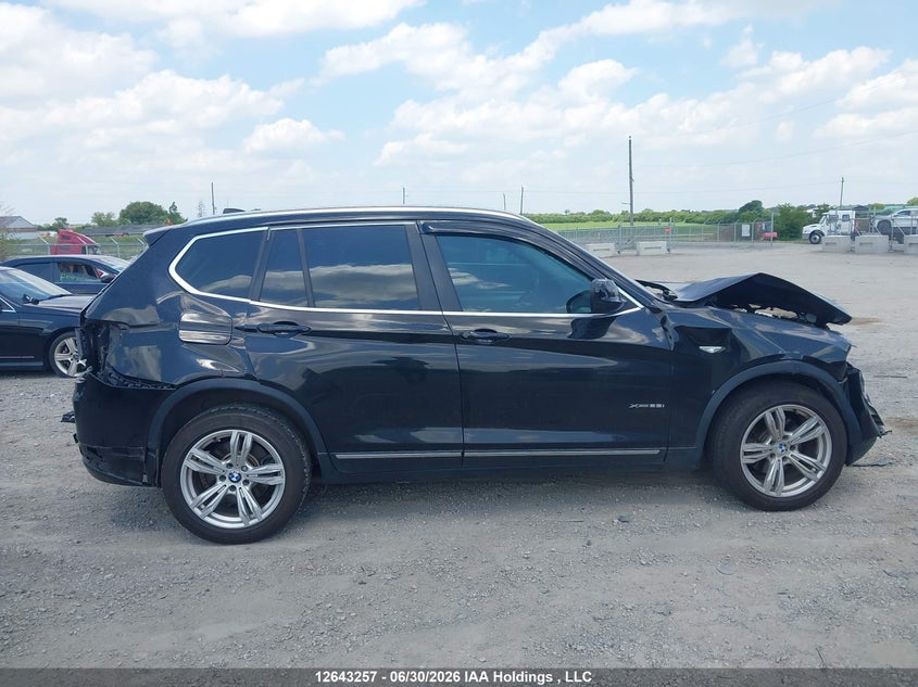 2014 BMW X3 SPORT UTILITY VEHICLE 2.0L I-4 DI, DOHC, VVT, TURBO, 241HP