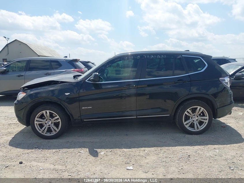 2014 BMW X3 SPORT UTILITY VEHICLE 2.0L I-4 DI, DOHC, VVT, TURBO, 241HP