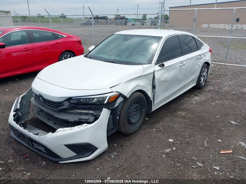 Vin: 2hgfe2f26nh114136, lot: 3044390, honda civic 20222