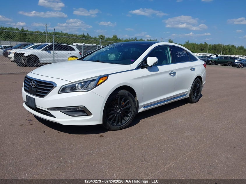 2016 Hyundai Sonata, Theft Recovery, IAAI, VIN 5NPE34AF6GH426893 — photo 2