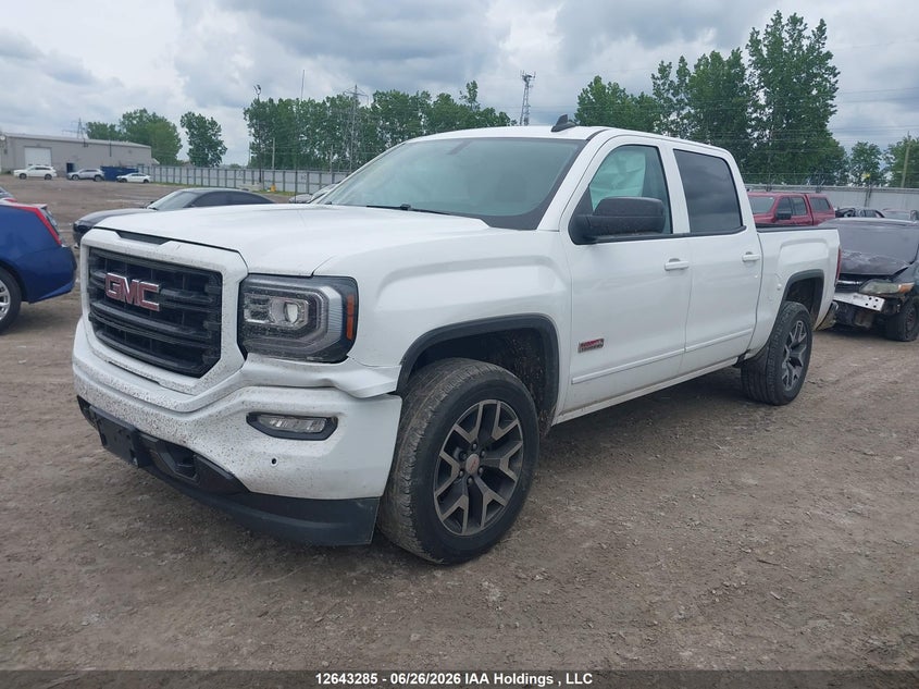 2017 GMC Sierra, Front, IAAI, VIN 3GTU2NEC0HG331793 — photo 2