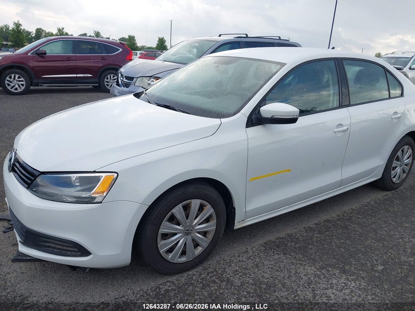 2014 Volkswagen Jetta VIN: 3VW2K7AJ1EM315507 Lot: 12643287