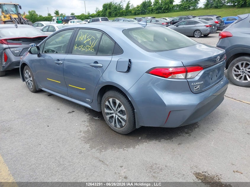 Vin: jtdbdmhe0t3030526, lot: 3044412, toyota corolla hybrid le awd 20263