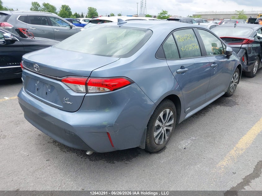 Vin: jtdbdmhe0t3030526, lot: 3044412, toyota corolla hybrid le awd 20264