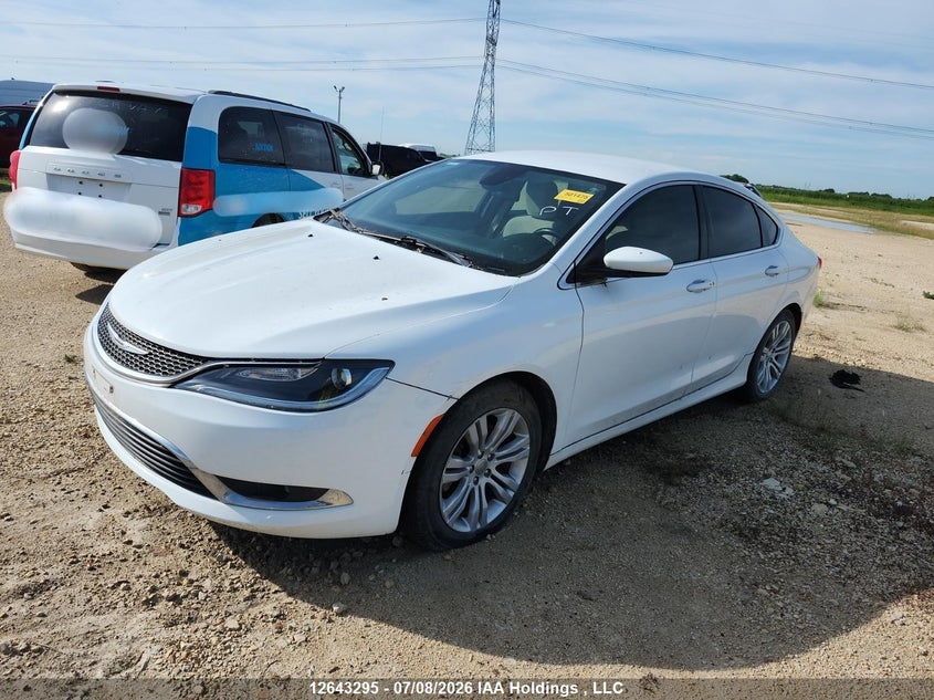 2015 Chrysler 200, Благотворительность, IAAI, VIN 1C3CCCAG0FN510866 — фото 2