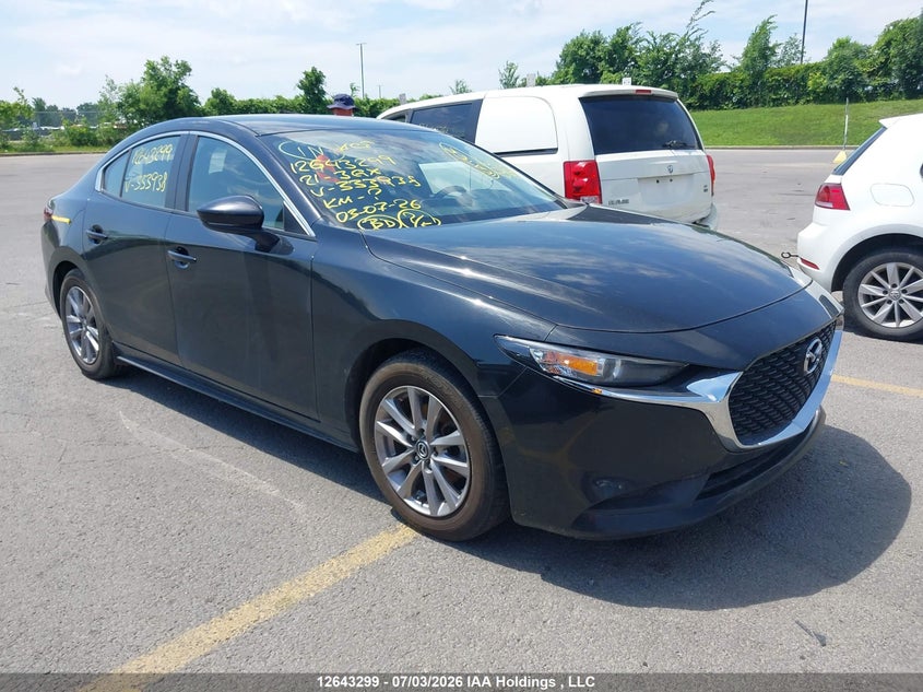 Vin: jm1bpab78m1333938, lot: 3044420, mazda mazda3 gx 2021 img_1