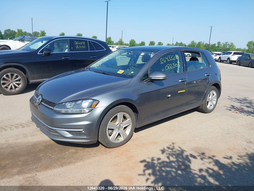 Vin: 3vwg57au3km022307, lot: 3044441, volkswagen golf 1.4 tsi comfortline/1.4 tsi execline/1.4 tsi highline 20192