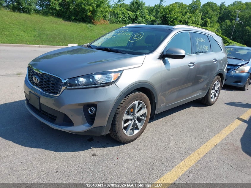 2019 Kia Sorento, Rear, IAAI, VIN 5XYPHDA50KG502660 — photo 2