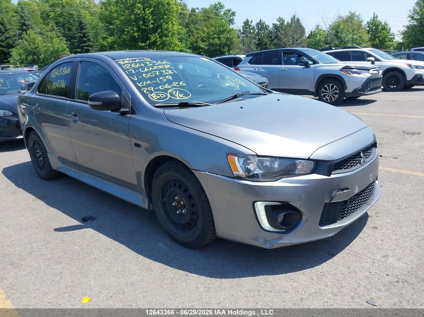 Vin: ja32u2fu6hu607381, lot: 3044489, mitsubishi lancer es/se anniversary edition/se black edition/se ltd 2017 img_1