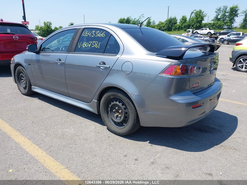 Vin: ja32u2fu6hu607381, lot: 3044489, mitsubishi lancer es/se anniversary edition/se black edition/se ltd 20173