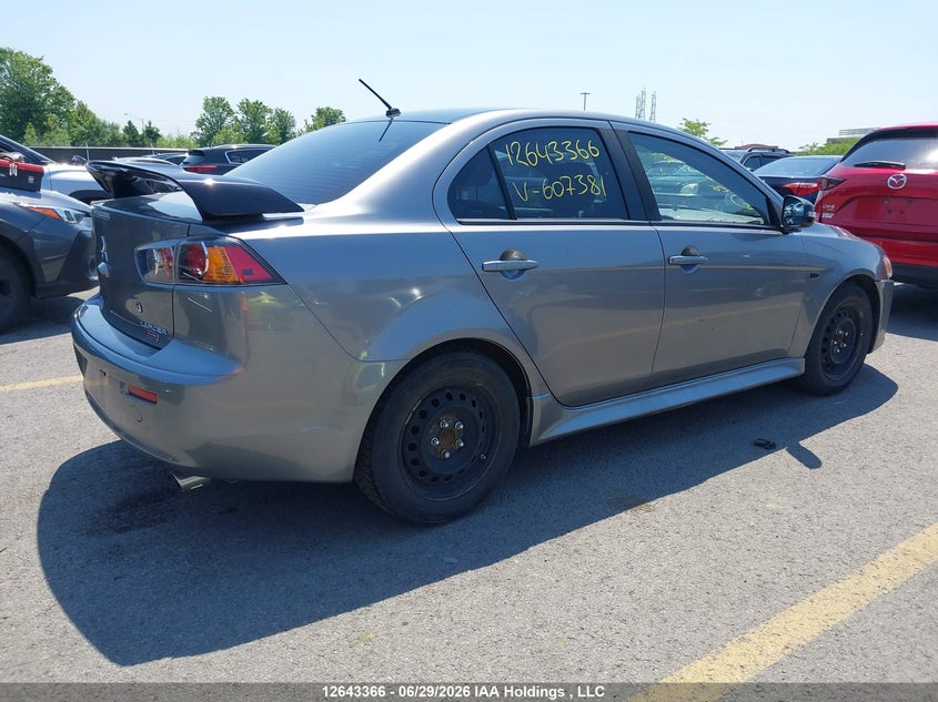 Vin: ja32u2fu6hu607381, lot: 3044489, mitsubishi lancer es/se anniversary edition/se black edition/se ltd 20174