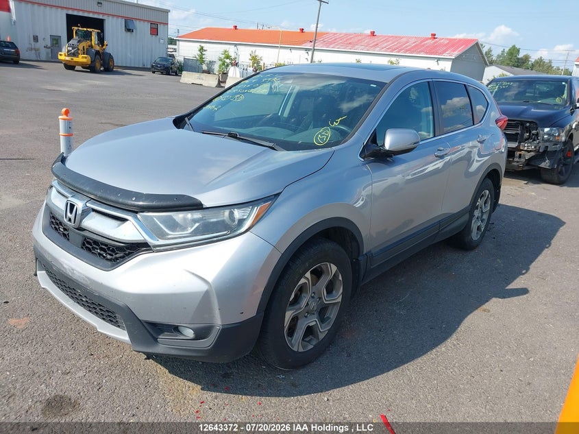 2019 Honda CR-V, Правий бік, IAAI, VIN 2HKRW2H56KH136074 — фото 2