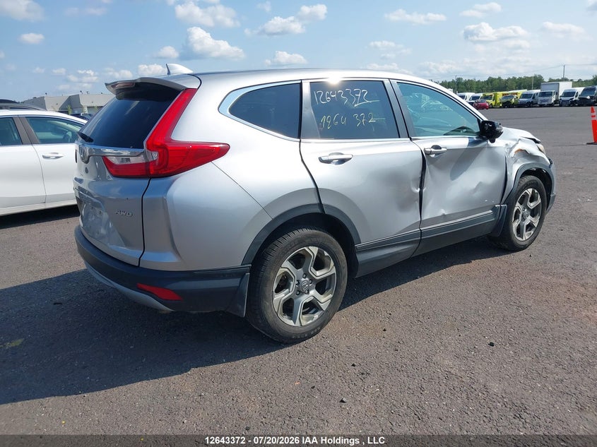 Vin: 2hkrw2h56kh136074, lot: 3044495, honda cr-v ex 20194
