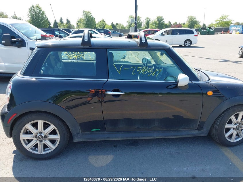 2012 MINI COOPER HATCHBACK 1.6L I-4 DOHC, VVT, 121HP