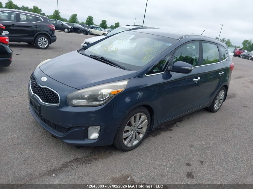 Vin: knahu8a39e7014585, lot: 3044509, kia rondo 20142