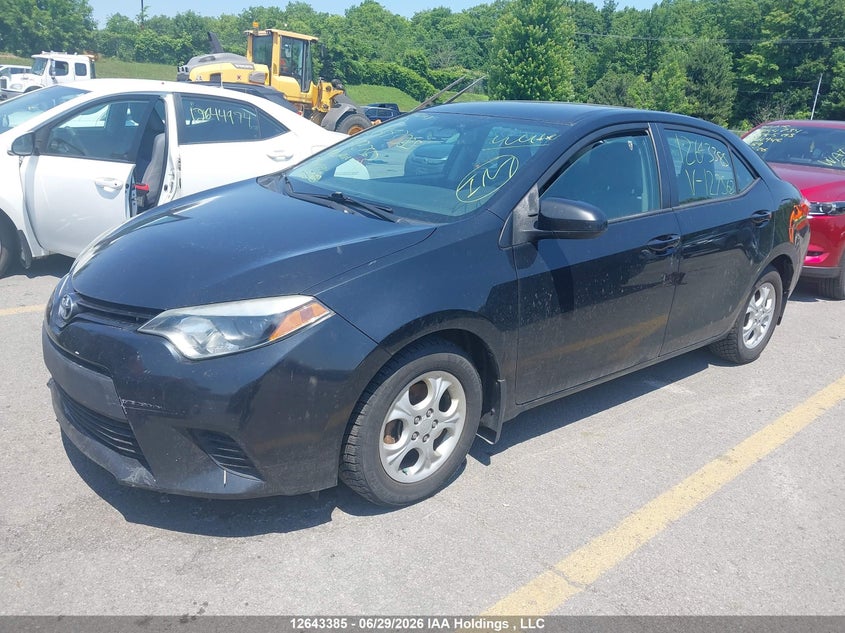 2014 Toyota Corolla, Затопление, IAAI, VIN 2T1BURHE8EC127562 — фото 2
