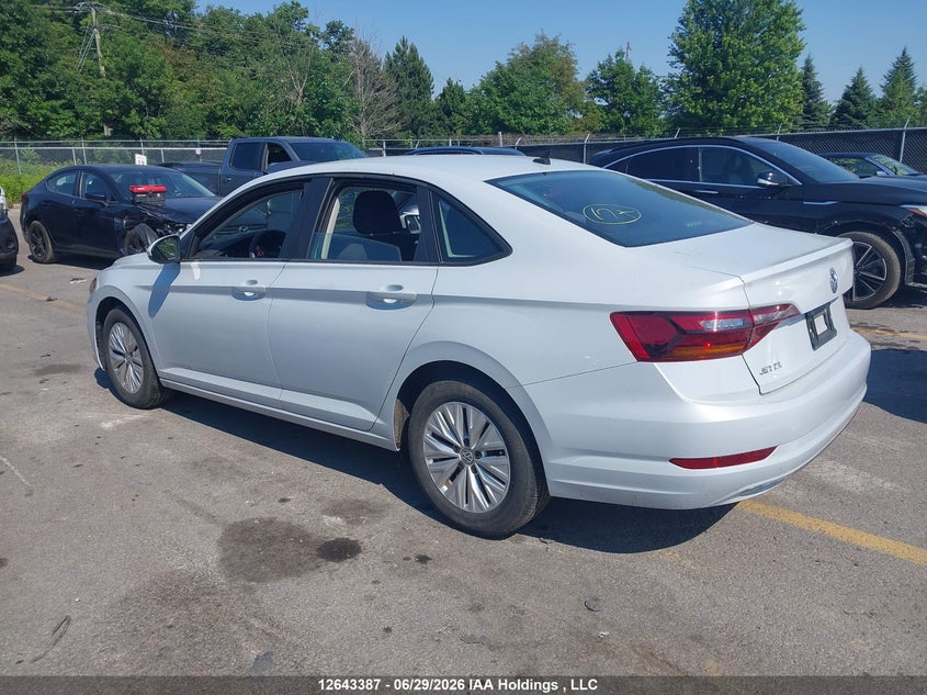 Vin: 3vwc57bu5km099905, lot: 3044513, volkswagen jetta 20193