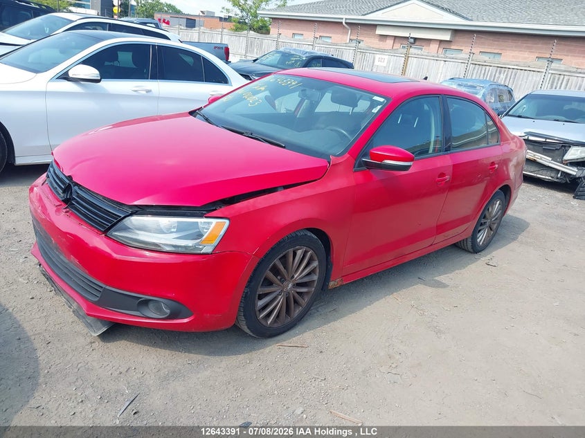 2011 Volkswagen Jetta Se, Удар спереди, IAAI, VIN 3VWDX7AJ0BM080023 — фото 2
