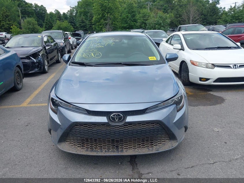 2020 TOYOTA COROLLA SEDAN 1.8L I-4 DOHC, VVT, 139HP