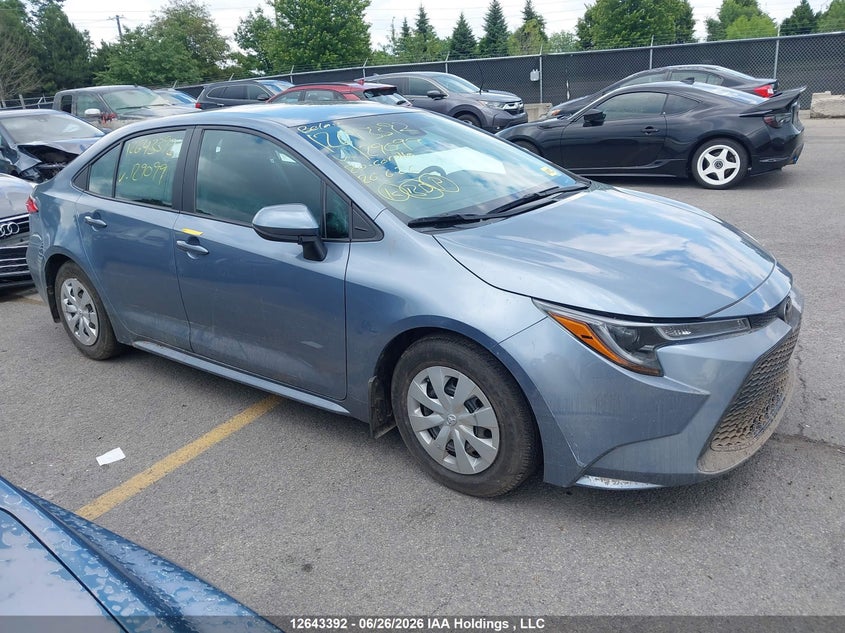 2020 TOYOTA COROLLA SEDAN 1.8L I-4 DOHC, VVT, 139HP