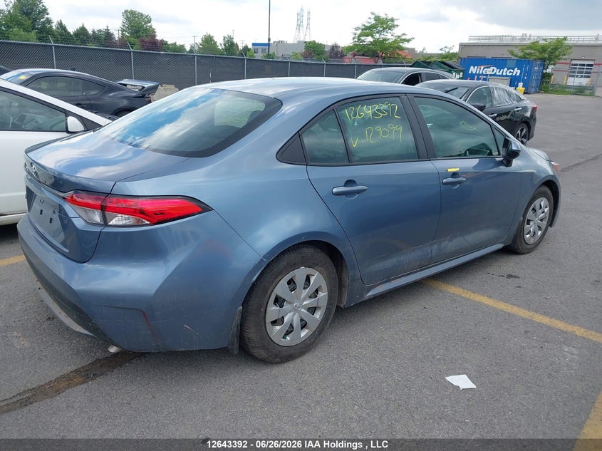 2020 TOYOTA COROLLA SEDAN 1.8L I-4 DOHC, VVT, 139HP