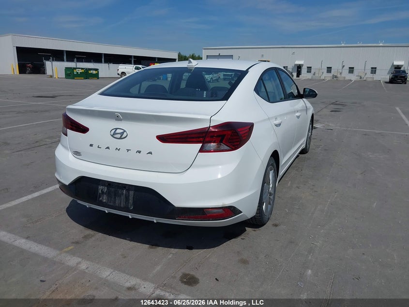 Vin: kmhd84lf3lu090190, lot: 3044559, hyundai elantra sel/value/limited 20204