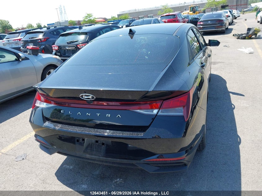 2022 Hyundai Elantra Essential Ivt With Hyundai Smartsense Package VIN: KMHLM4AG0NU316837 Lot: 12643451