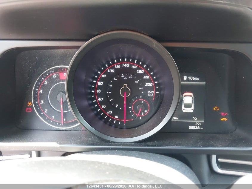 2022 Hyundai Elantra Essential Ivt With Hyundai Smartsense Package VIN: KMHLM4AG0NU316837 Lot: 12643451